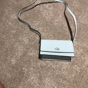Tiffany Blue Kate Spade crossbody purse